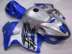 Factory Style - Blue Silver Fairings and Bodywork For 1999-2007 Hayabusa #LF3737