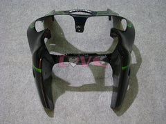 Flame - Green Black Fairings and Bodywork For 2000-2002 NINJA ZX-6R #LF3334