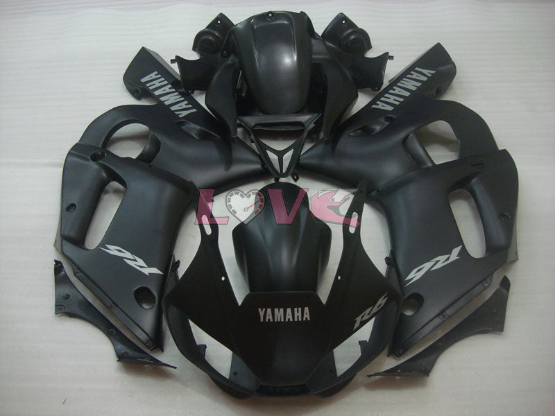 Factory Style - Black Matte Fairings and Bodywork For 1998-2002 YZF-R6 #LF3381