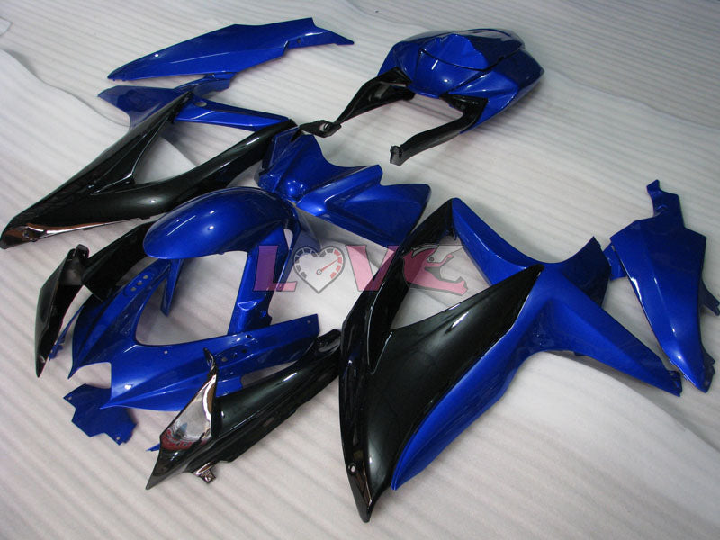 Factory Style - Blue Black Fairings and Bodywork For 2008-2010 GSX-R750 #LF3914