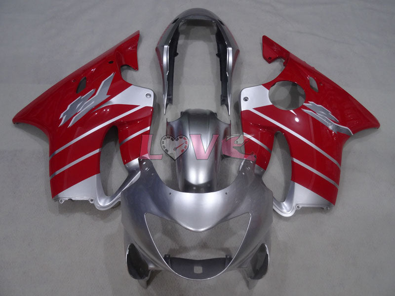 Factory Style - Red Silver Fairings and Bodywork For 1999-2000 CBR600F4 #LF4519