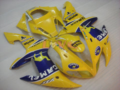 Camel MOTUL - Yellow Blue Fairings and Bodywork For 2002-2003 YZF-R1 #LF3595