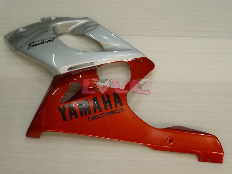 Factory Style - Orange Black Silver Fairings and Bodywork For 1997-2007 YZF600R #LF7950