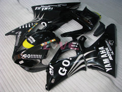 GO!!!!!!! MOTUL - Black Fairings and Bodywork For 2000-2001 YZF-R1 #LF7059