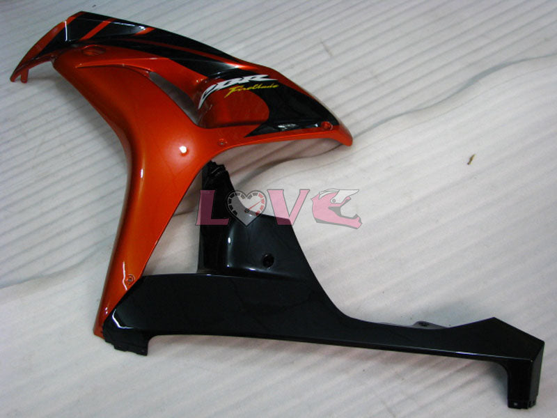 Fireblade - Orange Black Fairings and Bodywork For 2006-2007 CBR1000RR #LF7258