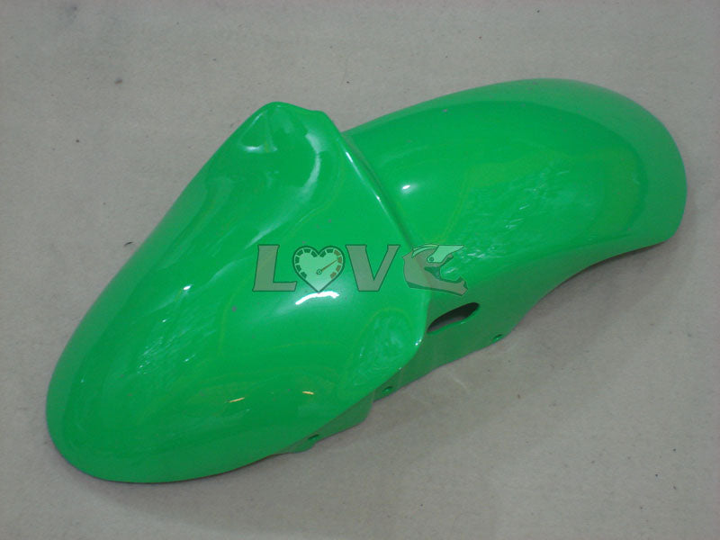 Factory Style - Green White Fairings and Bodywork For 2000-2002 NINJA ZX-6R #LF6166