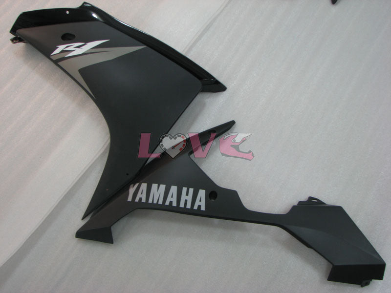 Factory Style - Black Matte Fairings and Bodywork For 2007-2008 YZF-R1 #LF3667