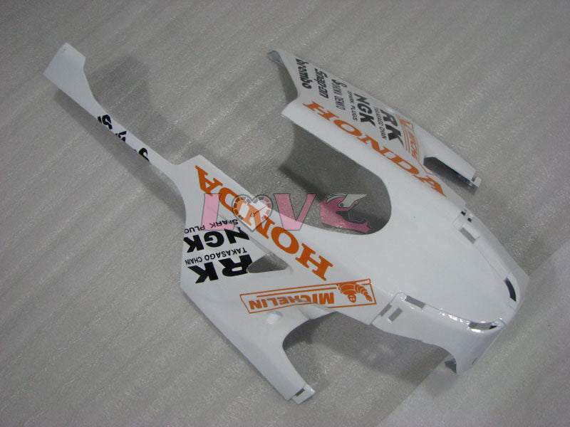 Repsol - White Silver Fairings and Bodywork For 2008-2011 CBR1000RR #LF4337