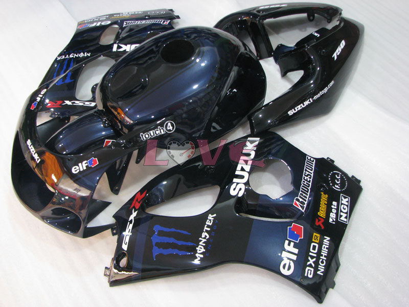 Customize - Black Fairings and Bodywork For 1997-2000 GSX-R600 #LF4297