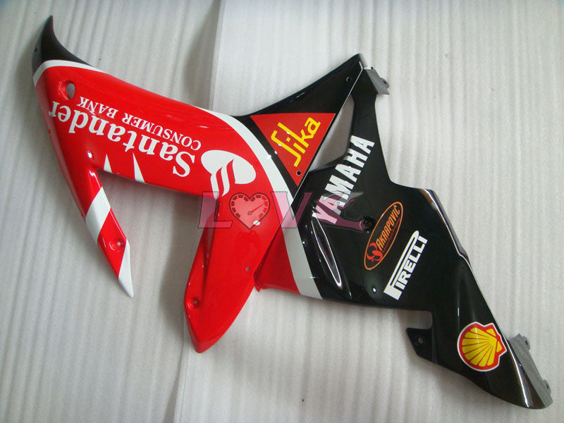 Santander - Red Black Fairings and Bodywork For 2002-2003 YZF-R1 #LF7015