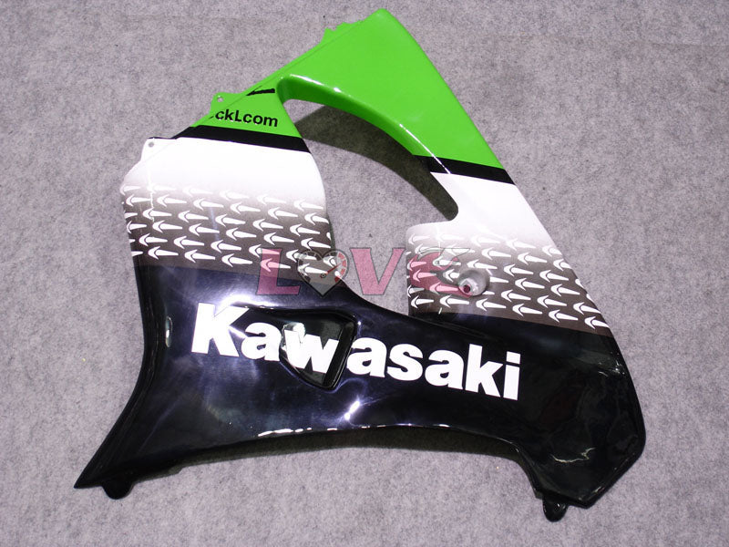 Nakano - Green Black Fairings and Bodywork For 2000-2001 NINJA ZX-9R #LF4912