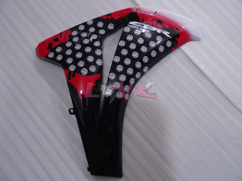 Customize - White Black Fairings and Bodywork For 2008-2011 CBR1000RR #LF4334