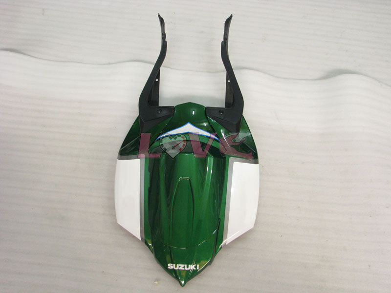 Corona - Green White Fairings and Bodywork For 2008-2010 GSX-R600 #LF3957