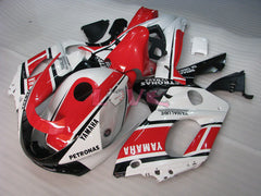 PETRONAS - Red White Black Fairings and Bodywork For 1997-2007 YZF600R #LF7948