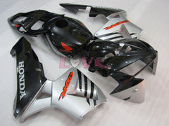 Factory Style - Black Silver Fairings and Bodywork For 2005-2006 CBR600RR #LF7543