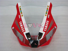FIAT - Red White Fairings and Bodywork For 2000-2001 YZF-R1 #LF3624