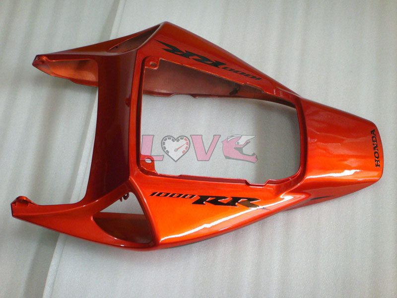 Flame - Orange Black Fairings and Bodywork For 2004-2005 CBR1000RR #LF7338