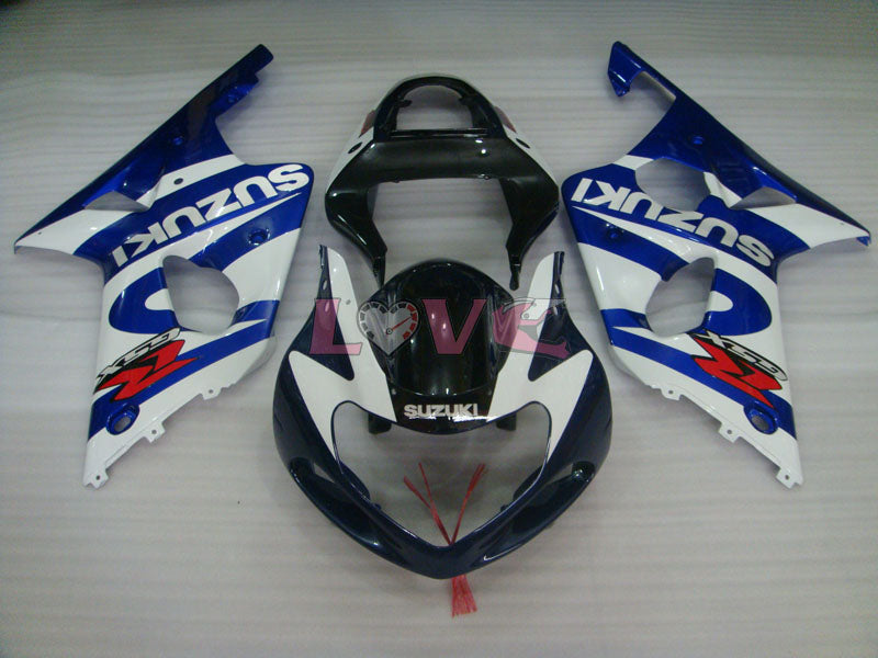 Factory Style - Blue White Fairings and Bodywork For 2000-2002 GSX-R1000 #LF6068