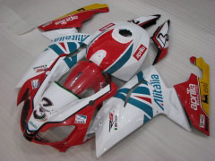 Factory Style - Red White Fairings and Bodywork For 2004-2009 RS125 #LF5465