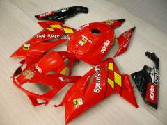 Factory Style - Red Black Fairings and Bodywork For 2004-2009 RS125 #LF5463