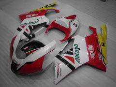 Factory Style - Red White Fairings and Bodywork For 2004-2009 RSV 1000 R #LF5455