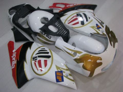 Customize - Red White Black Fairings and Bodywork For 2000-2005 RS125 #LF3088