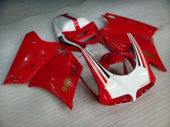 Factory Style - Red White Fairings and Bodywork For 1999-2002 996 #LF5655