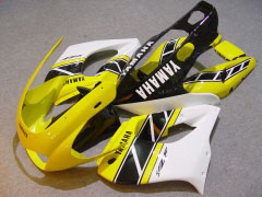 Factory Style - Yellow White Black Fairings and Bodywork For 1997-2007  YZF1000R #LF7911