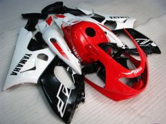 Factory Style - Red White Black Fairings and Bodywork For 1997-2007  YZF600R #LF7959