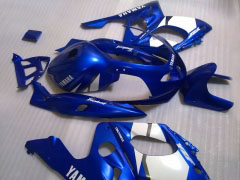 Factory Style - Blue White Fairings and Bodywork For 1997-2007  YZF600R #LF7946