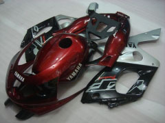 Factory Style - Red wine Black Fairings and Bodywork For 1997-2007  YZF600R #LF7953