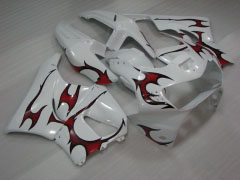 Customize - Red White Fairings and Bodywork For 1998-1999 CBR919RR #LF7979