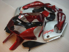 Factory Style - Red wine White Fairings and Bodywork For 1997-2007  YZF1000R #LF7919