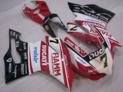 FIAMM - Red White Fairings and Bodywork For 2011-2014 1199 #LF4666