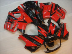 Factory Style - rot Schwarz Verkleidungen und Karosserien für 1997-1998 CBR600F3 #LF4520
