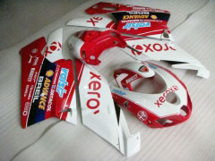 Xerox - 赤 白い フェアリングとボディワーク 2005-2006 999 #LF5485