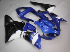Estilo de fábrica - Azul Branco Fairings and Bodywork For 2000-2001 YZF-R1 #LF3610