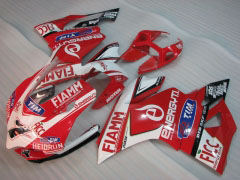 FIAMM - Red White Fairings and Bodywork For 2011-2014 1199 #LF4673