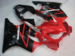 Estilo de fábrica - rojo Negro Fairings and Bodywork For 2001-2003 CBR600F4i #LF7646