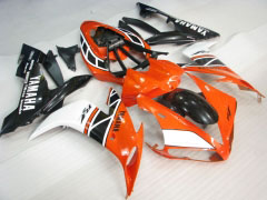 MOTUL - Orange Wei? Schwarz Verkleidungen und Karosserien für 2004-2006 YZF-R1 #LF3718