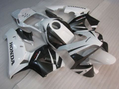 Style d'usine - blanc Noir Carénages et carrosserie pour 2005-2006 CBR600RR #LF4440