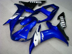 Factory Style - Blau Wei? Schwarz Verkleidungen und Karosserien für 2002-2003 YZF-R1 #LF3606