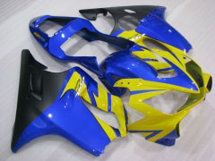Estilo de fábrica - Amarelo Azul Preto Fairings and Bodywork For 2001-2003 CBR600F4i #LF4497