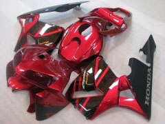 Factory Style - Rotwein color Verkleidungen und Karosserien für 2005-2006 CBR600RR #LF4436