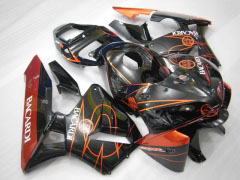 BACARDI - Orange Schwarz Verkleidungen und Karosserien für 2005-2006 CBR600RR #LF4439