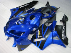 Factory Style - Blau Schwarz Verkleidungen und Karosserien für 2005-2006 CBR600RR #LF7511