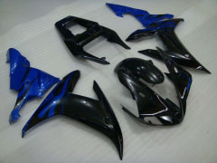 Flame - Blue Black Fairings and Bodywork For 2002-2003 YZF-R1 #LF7034