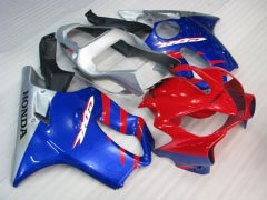 Estilo de fábrica - Vermelho Azul Fairings and Bodywork For 2001-2003 CBR600F4i #LF7647