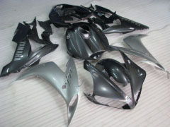 Factory Style - Schwarz Grau Verkleidungen und Karosserien für 2004-2006 YZF-R1 #LF3705