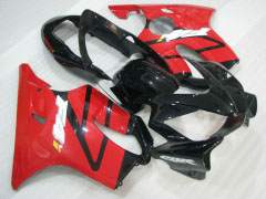 Estilo de fábrica - rojo Negro Fairings and Bodywork For 2004-2007 CBR600F4i #LF4505